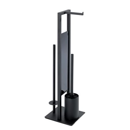 WENKO 23708100 - Toalettborste RIVALTA 18x70 cm svart