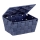 WENKO 23786100 - Korg ADRIA 19x14 cm blå
