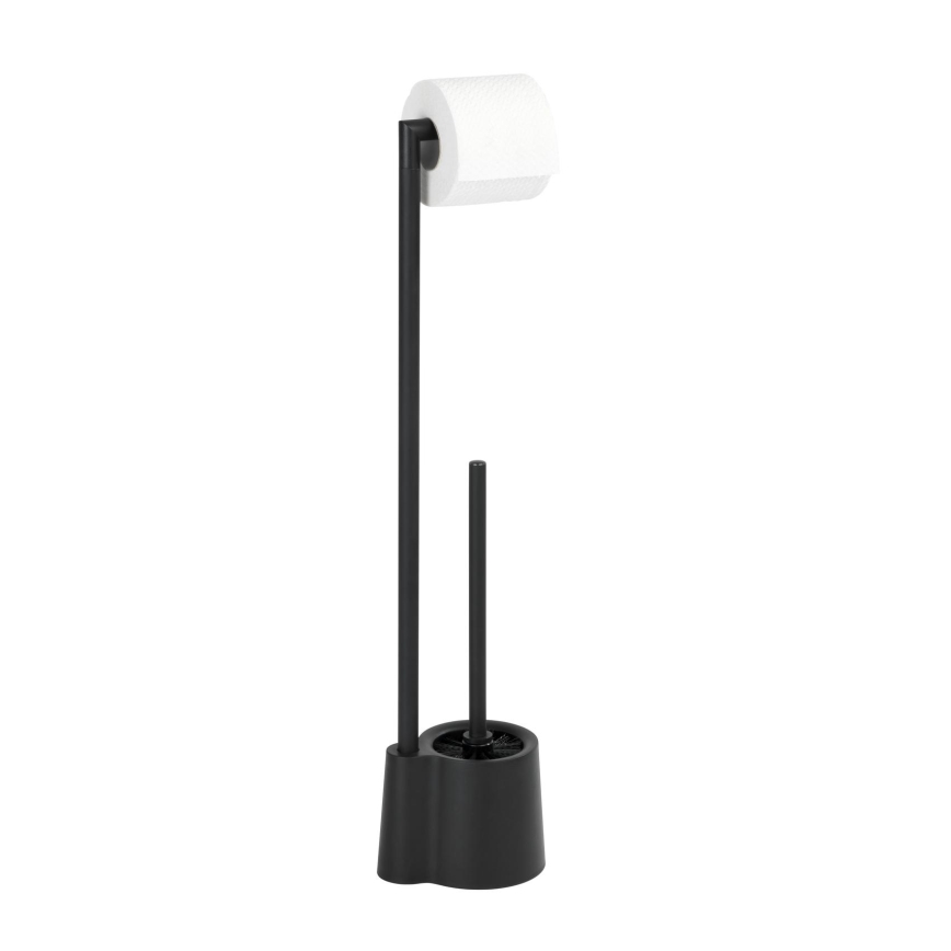 WENKO 23804100 - WC-borste AVOLA 13x70 cm rostfritt stål/svart