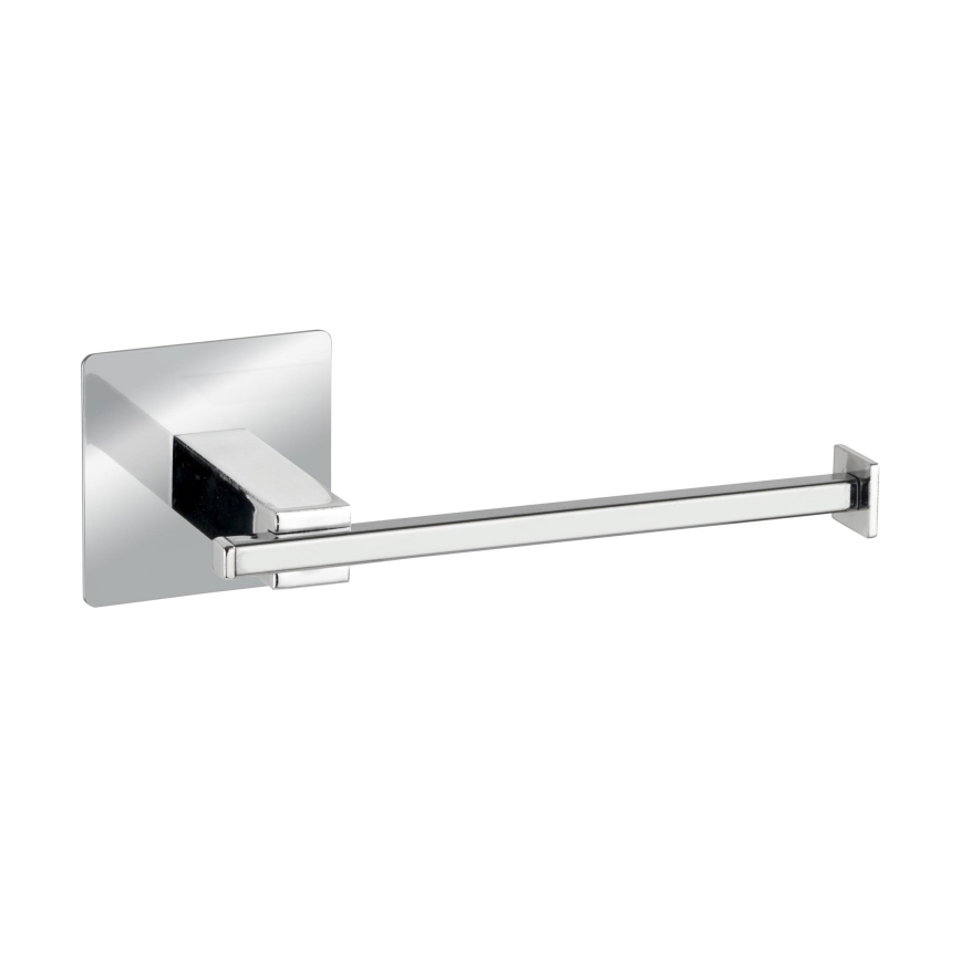 WENKO 23859800 - Toalettpappershållare TURBO-LOC QUADRO ED 16,5x6,5 cm i rostfritt stål