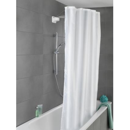 WENKO 23863100 - Duschhållare 96x72 cm rostfritt stål/vit