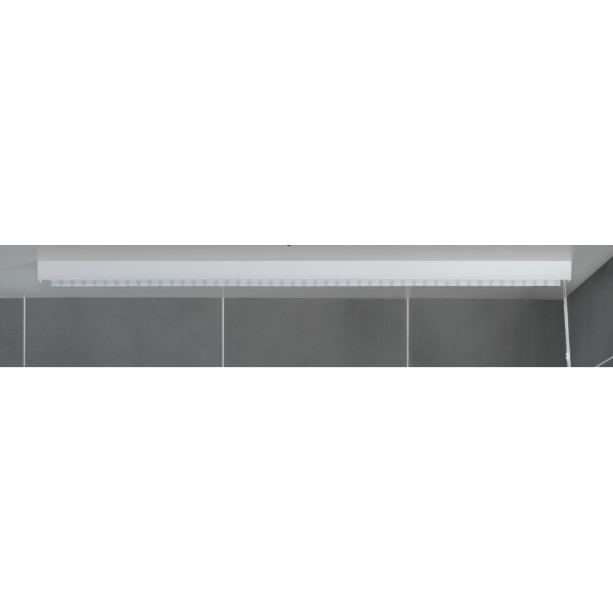 WENKO 23864100 - Duschrullgardin 132x240 cm vit