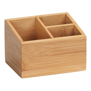WENKO 23916100 - Förvaringsbox TERRA 12x9 cm, brun