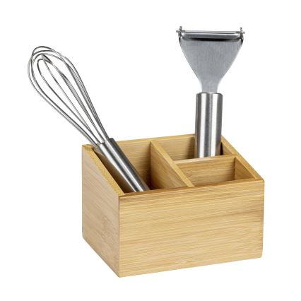 WENKO 23916100 - Organizer TERRA 12x9 cm brun