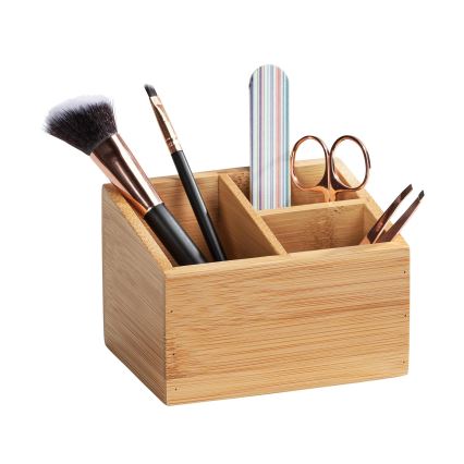 WENKO 23916100 - Organizer TERRA 12x9 cm brun