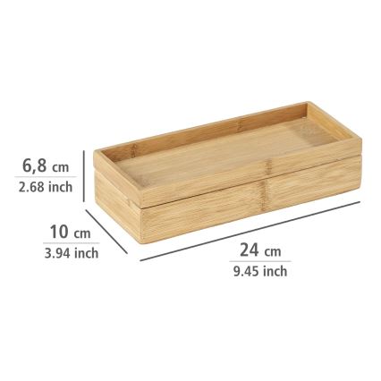 WENKO 23917100 - Box TERRA 24x10 cm brun