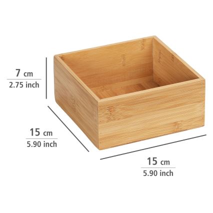 WENKO 23919100 - TERRA bricka 15 x 7 cm, brun
