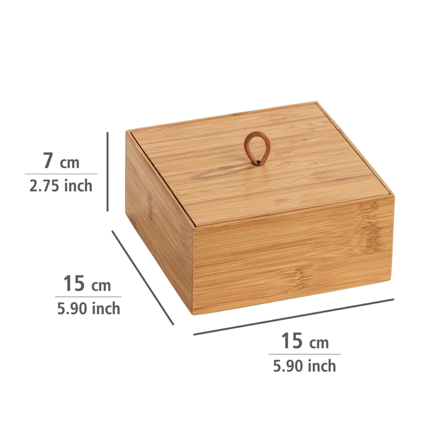 WENKO 23923100 - Box TERRA 15x7 cm brun