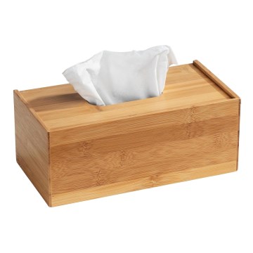 WENKO 23925100 - Box för näsdukar TERRA 25x13 cm brun