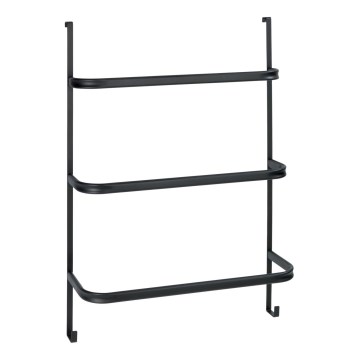 WENKO 24026100 - Handdukshållare IRPINIA 54,5x77,5 cm svart