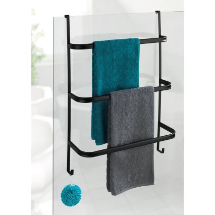 WENKO 24026100 - Handdukshållare IRPINIA 54,5x77,5 cm svart