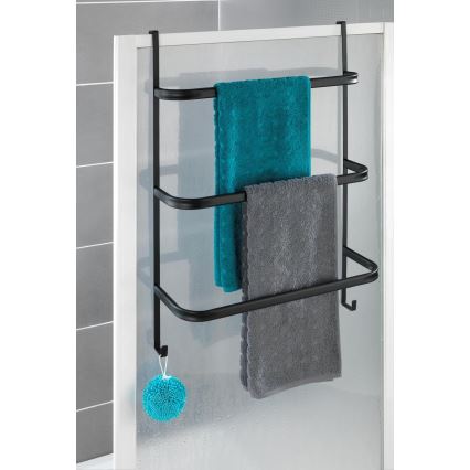 WENKO 24026100 - Handdukshållare IRPINIA 54,5x77,5 cm svart