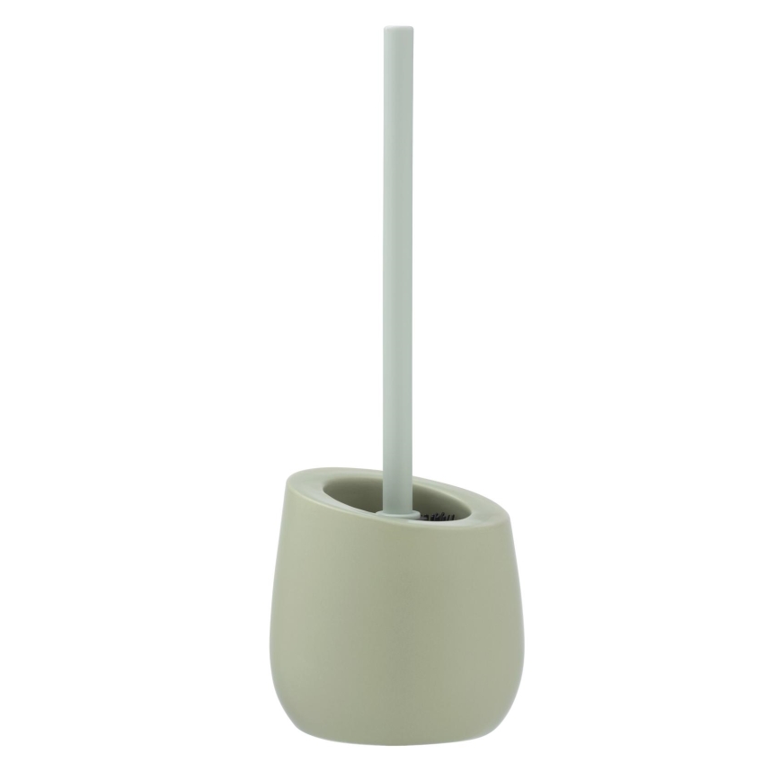 WENKO 24120100 - WC-borste BADI 13,5 x 38 cm, grön