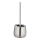 WENKO 24140100 - WC-borste BADI 13,5x38 cm silverfärgad