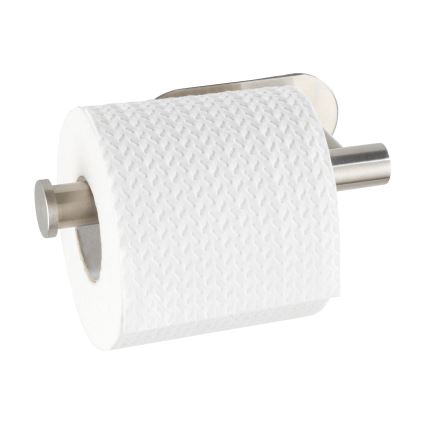 WENKO 24166100 - Toalettpappershållare TURBO-LOC OREA MATT 16x7 cm rostfritt stål/silverfärgad
