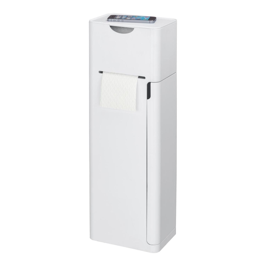 WENKO 24212100 - WC-borste IMON 20x58,5 cm vit