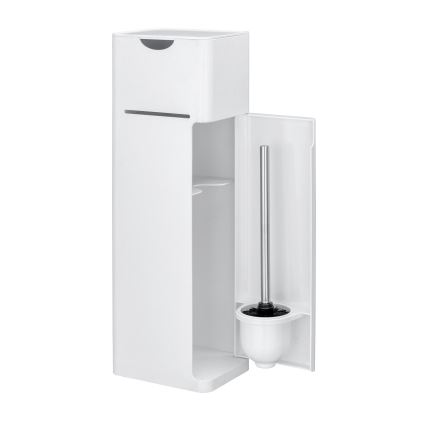 WENKO 24212100 - WC-borste IMON 20x58,5 cm vit
