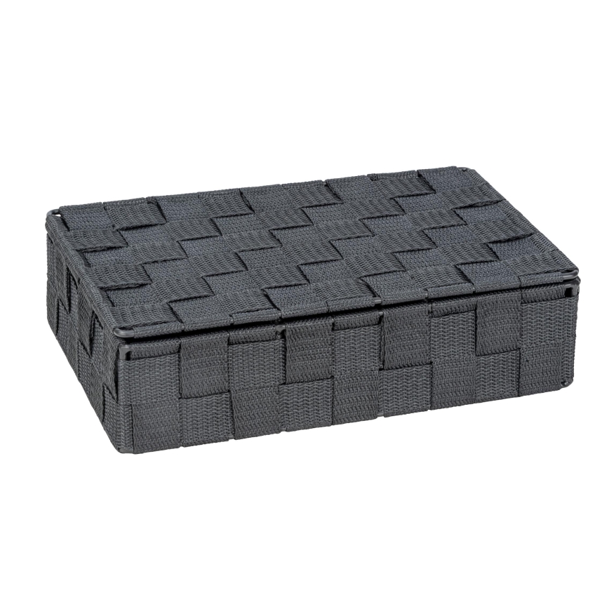 WENKO 24223100 - Korg ADRIA 26x17 cm grå/antracit