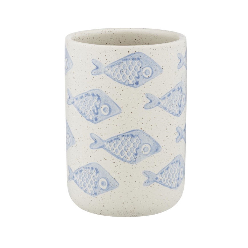 WENKO 24310100 - Glas AQUAMARIN 8x11 cm beige