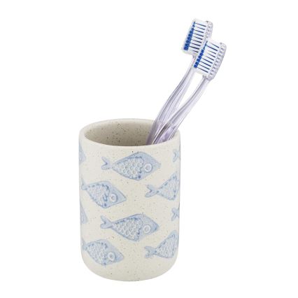 WENKO 24310100 - Glas AQUAMARIN 8x11 cm beige