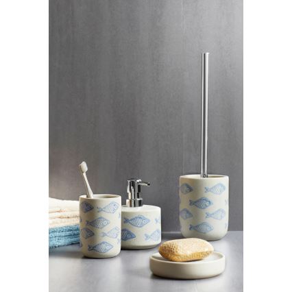 WENKO 24313100 - WC-borste AQUAMARIN 10x40 cm beige