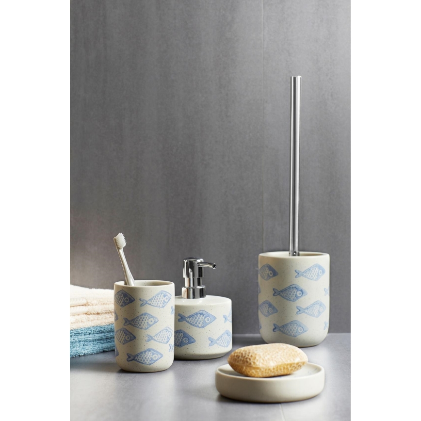 WENKO 24313100 - WC-borste AQUAMARIN 10x40 cm beige