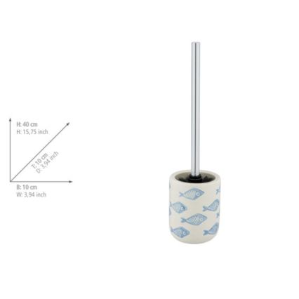 WENKO 24313100 - WC-borste AQUAMARIN 10x40 cm beige