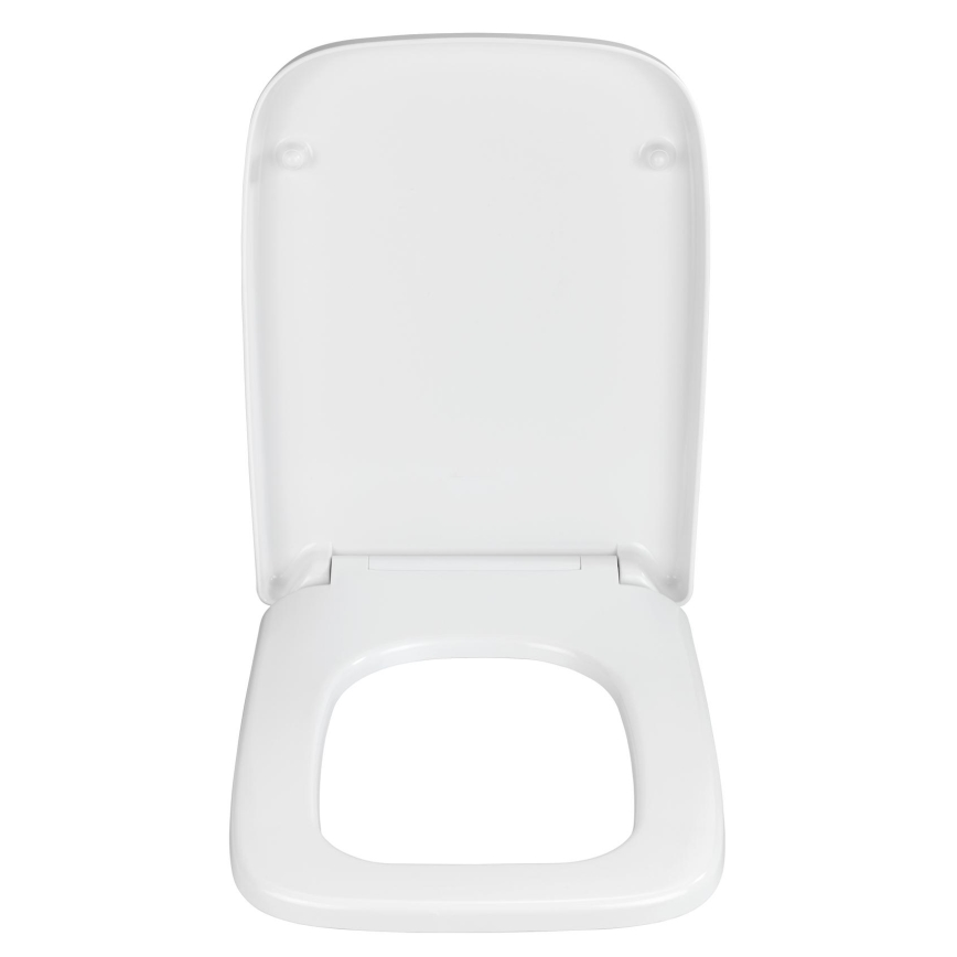 WENKO 24334100-Toalettsits EXKLUSIV 46,5x37 cm vit/silver