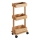 WENKO 24390100 - Hylla TORTONA 18 x 71,5 cm brun/svart