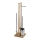 WENKO 24391100 - Toalettborste RIVALTA 18x70 cm brun/vit/svart