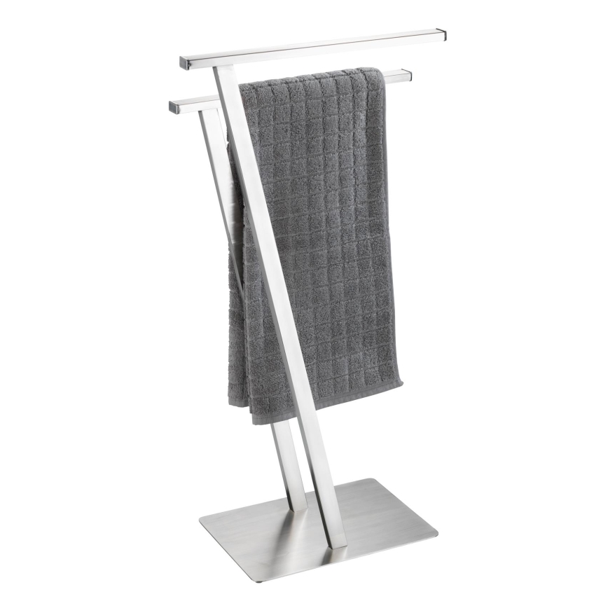 WENKO 24397100 - Handdukshållare LIRIO 20x76,5 cm rostfritt stål/satin