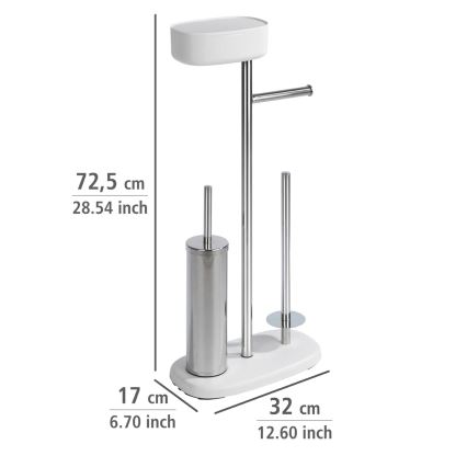 WENKO 24420100 - WC-set RIVAZZA 17x72,5 cm vit