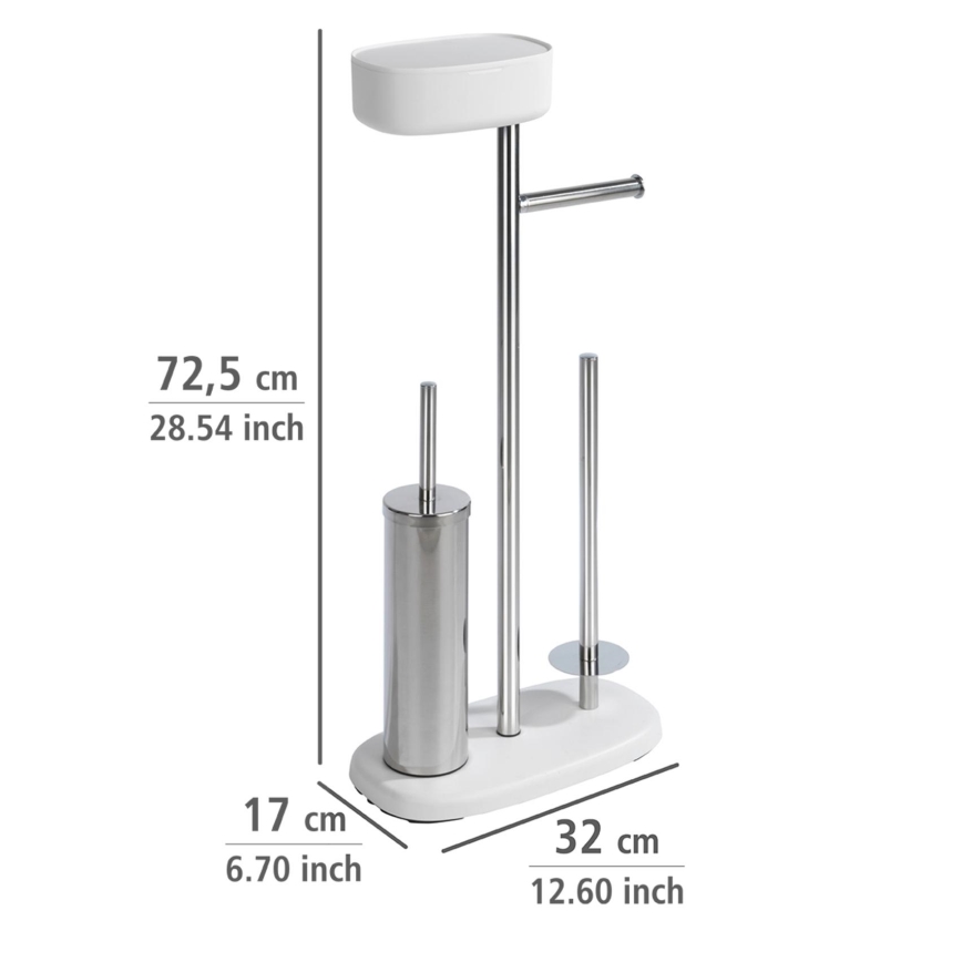 WENKO 24420100 - WC-set RIVAZZA 17x72,5 cm vit