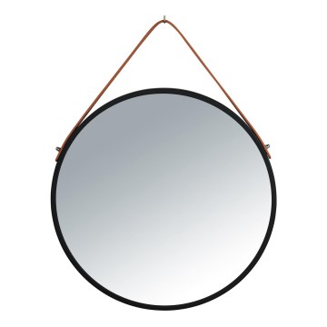 WENKO 24424100 - Spegel BORRONE 40x40 cm svart/silver