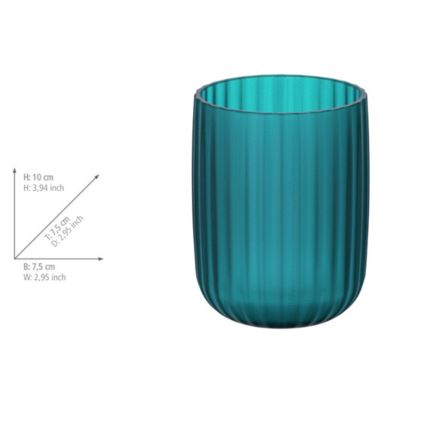 WENKO 24479100 - AGROPOLI-mugg 7,5x10 cm turkos