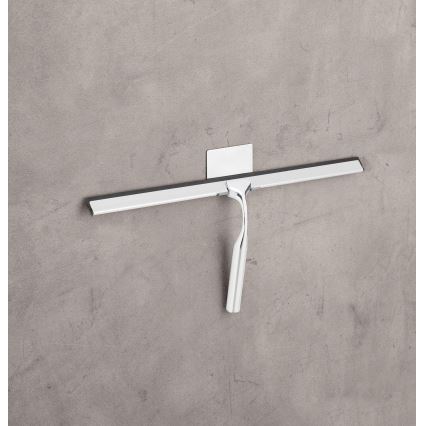 WENKO 24506100 - Fönsterskrapa TERNI 40 x 17 cm blank krom