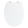 WENKO 24516100-WC toalettsits 300/350 kg, 37x44,5 cm, vit/silver