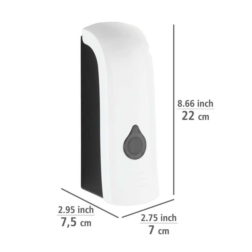 WENKO 24588100-Tvåldispenser RANERA 740 ml vit/svart