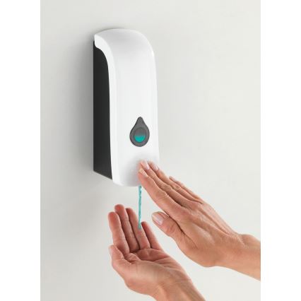 WENKO 24588100-Tvåldispenser RANERA 740 ml vit/svart
