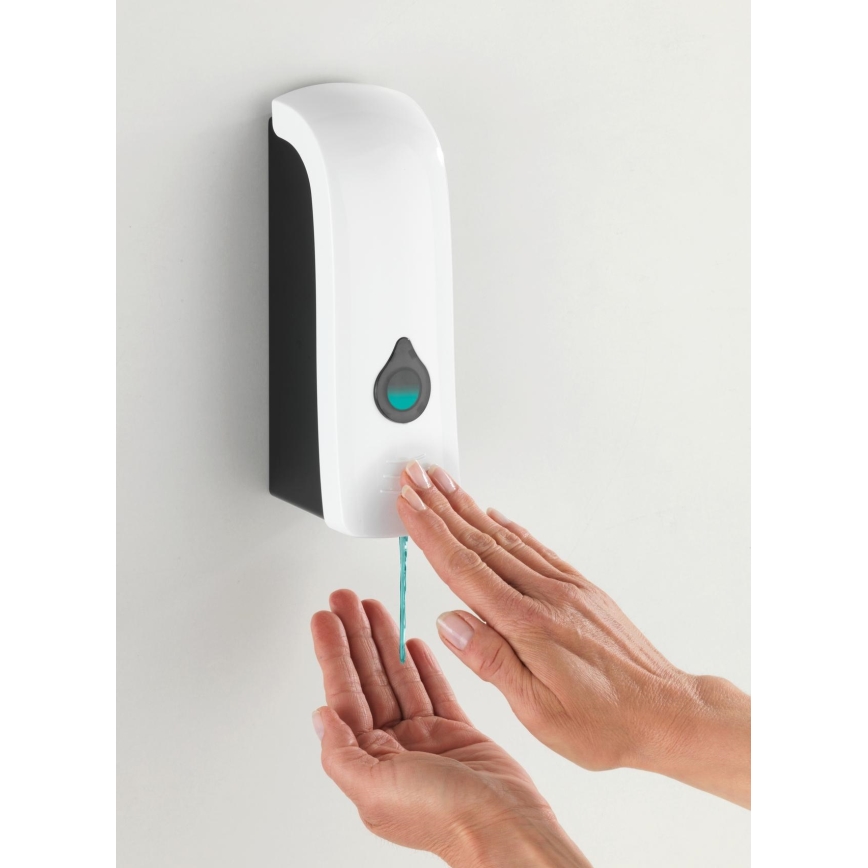 WENKO 24588100-Tvåldispenser RANERA 740 ml vit/svart