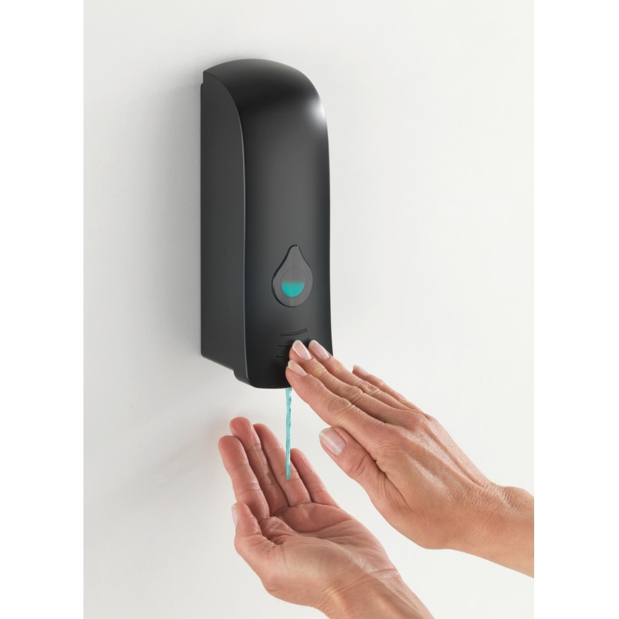 WENKO 24589100-tvåldispenser RANERA 740 ml svart