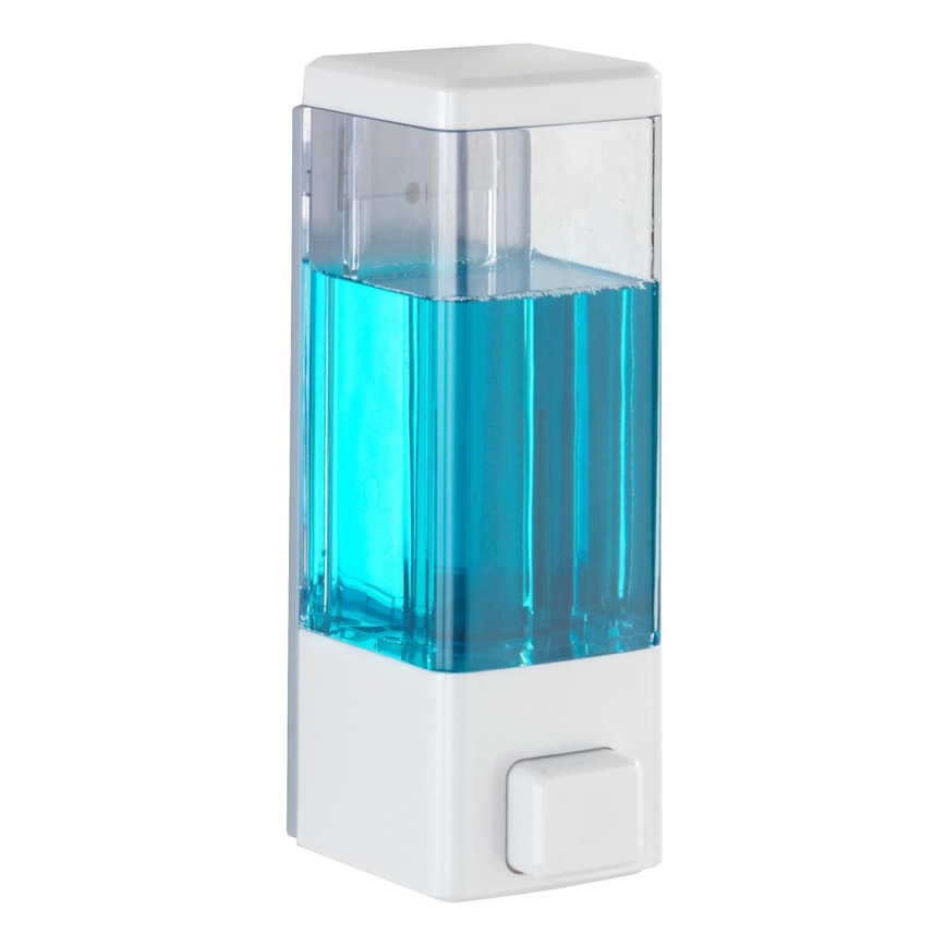 WENKO 24594100-Tvåldispenser ISTRES 320 ml vit/transparent