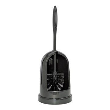 WENKO 24637100 - STANDARD toalettborste 14x40 cm svart
