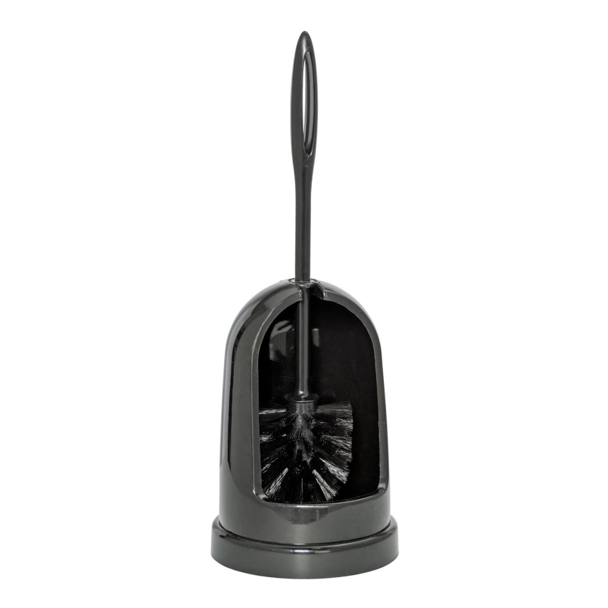 WENKO 24637100 - STANDARD toalettborste 14x40 cm svart