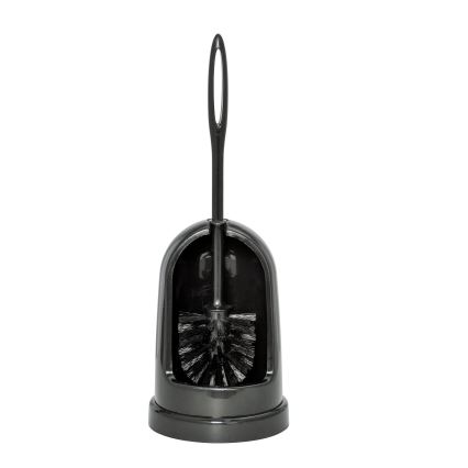 WENKO 24637100 - STANDARD toalettborste 14x40 cm svart