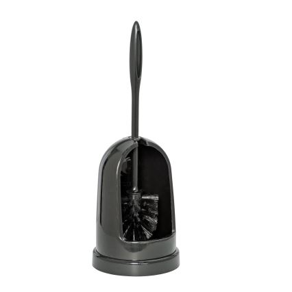 WENKO 24637100 - STANDARD toalettborste 14x40 cm svart