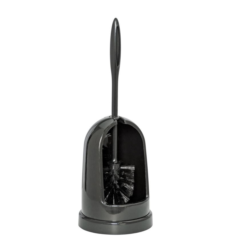 WENKO 24637100 - STANDARD toalettborste 14x40 cm svart