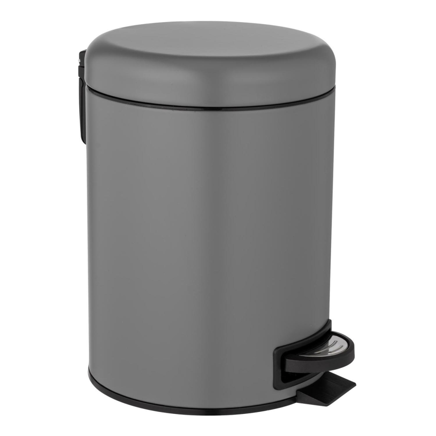 WENKO 24682100 - Korg LEMAN 21x24 cm grå/svart