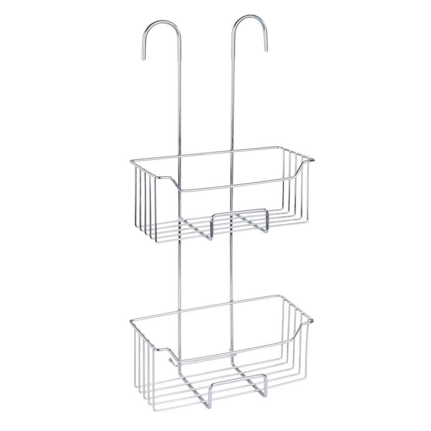 WENKO 24758100 - Duschhylla MILO 25x55 cm silver/klar