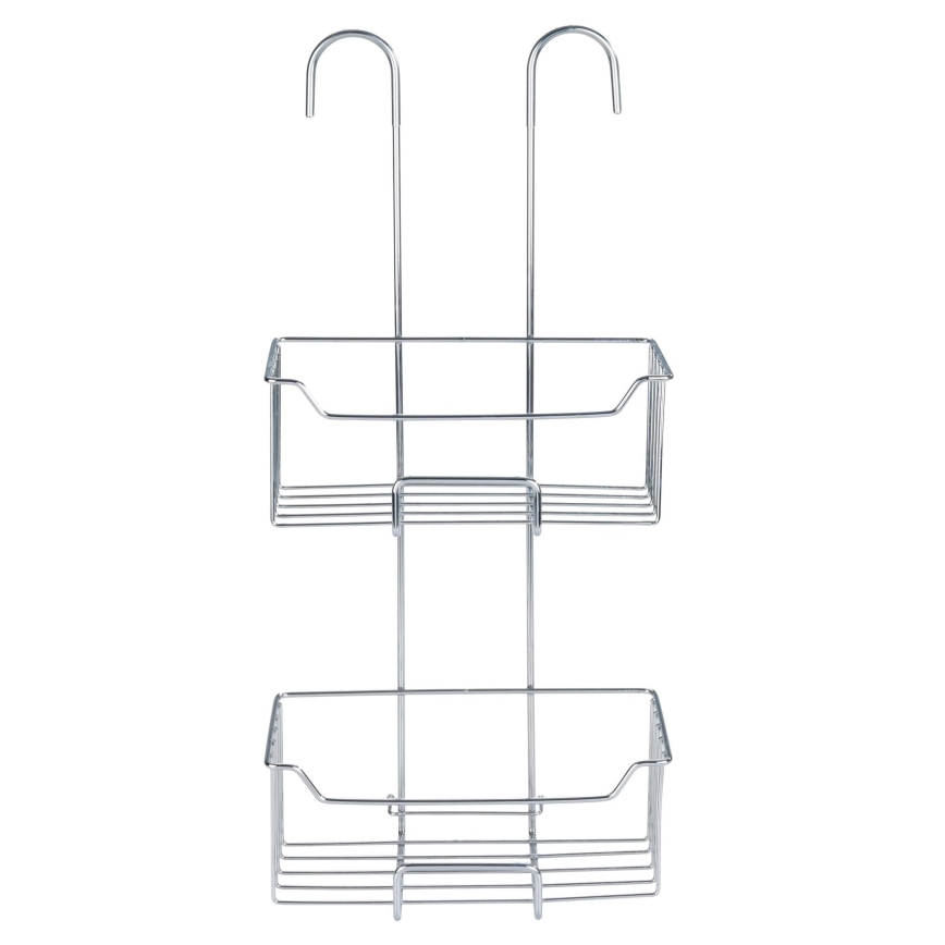 WENKO 24758100 - Duschhylla MILO 25x55 cm silver/klar